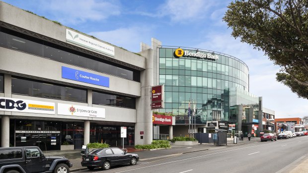 The office buildings at 235-237 Ryrie Street in Geelong sold for $37 million. 