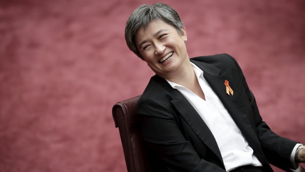 Penny Wong is one of the few MPs in parliament with non-European heritage.