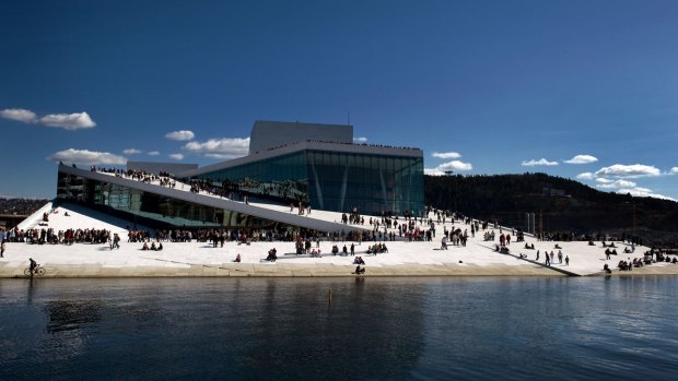 Oslo Opera House.