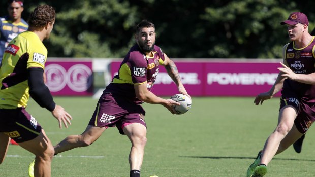 Sticking with it: Brisbane look set to keep Jack Bird in the halves.