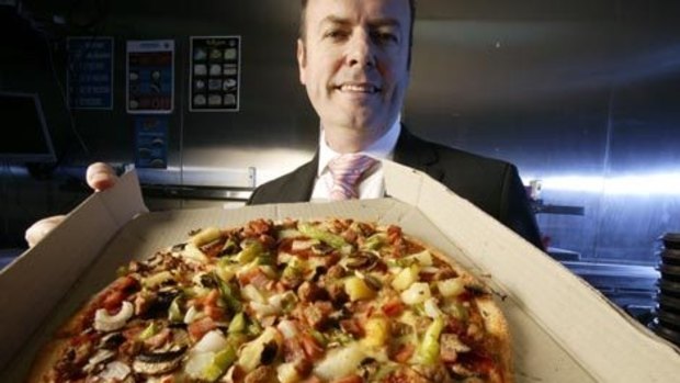 Domino's boss Don Meij upgraded full year profit guidance after strong sales in Australia, New Zealand and  Europe.