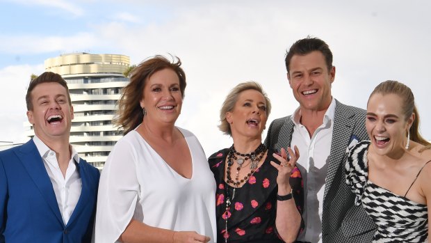 Five of this year's six Gold Logie nominees.