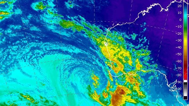 The first storm of the season has hit the Perth metro area and the South West.