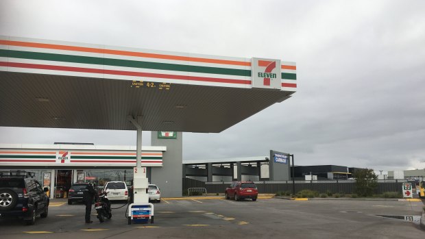 Police were  called to the 7-Eleven in Ellenbrook in the early hours of Sunday.