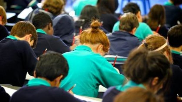 Queensland is examining the NAPLAN test, asking parents if schools use it as a marketing tool.