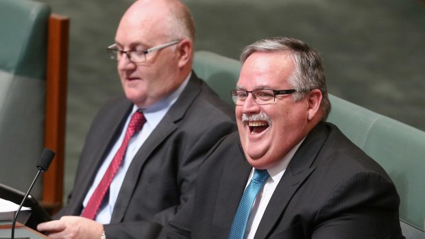 Deputy Whip Ewen Jones during question time on Monday.