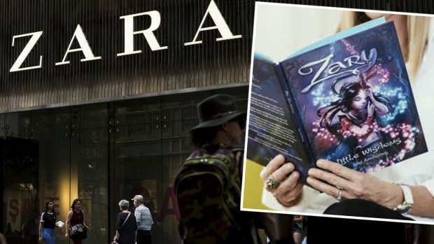 Spanish fashion label Zara wants to stop a Sydney author registering the name Zary as a trademark.