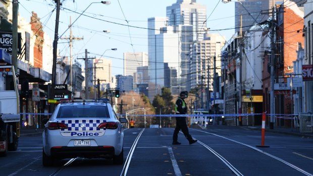 Part of Richmond's Bridge Road has been closed. 