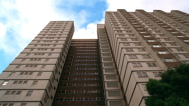 Victoria's Department of Housing operates residential accommodation including Melbourne's high-rise commission flats.