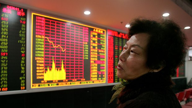 China's notoriously volatile sharemarket looks headed for a crash. 