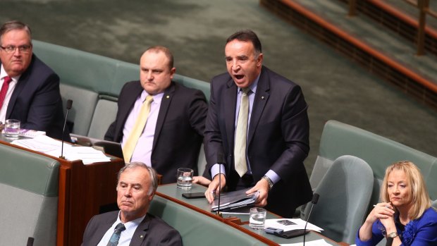 Deputy whip Andrew Nikolic was ejected from question time in Thursday.