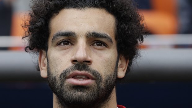 Egypt's Mohamed Salah.