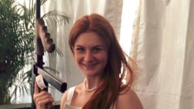 Maria Butina., the Russian woman indicted for acting as an agent of Russia in the US.