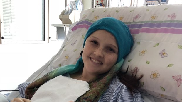 Burdekin teen Keely Johnson continues to help others, despite her own diagnosis and treatment.