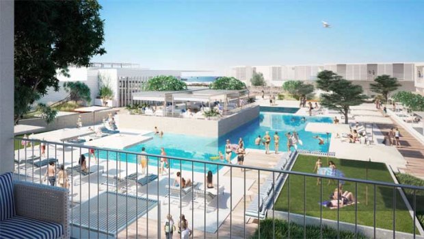 The resort will feature four pools.
