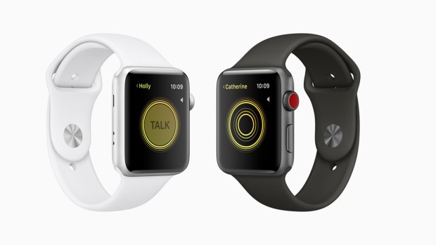 Apple Watch has a new walkie talkie function.