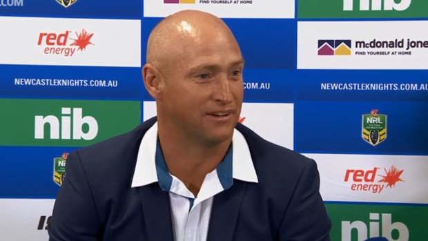 Hot water: Nathan Brown's post-match comments drew the ire of some.