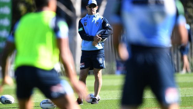 Team first: Fittler's Blues squad is packed with youth.