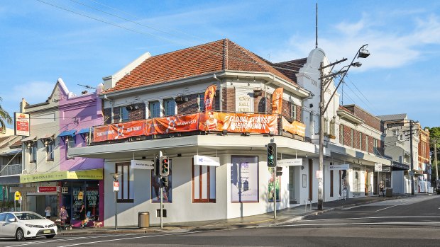 The former Town Hall Hotel in Balmain has been re positioned and now for sale