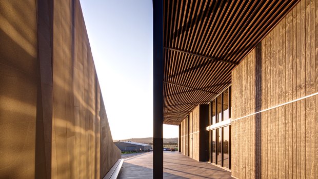 The community centre designed by Bayley Ward architects.