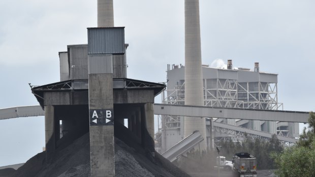 The Vales Point coal-fired power station is located near the shores of Lake Macquarie, in NSW.