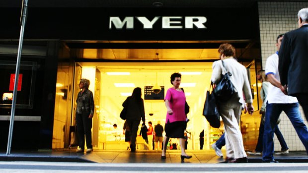 Customers are being met with a "I don't work for Myer" attitude.  