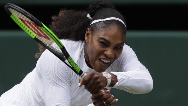 "I'm always getting tested. No matter where I'm ranked": Serena Williams.