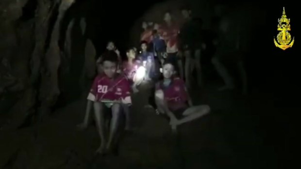 Rescuers found all 12 boys and their soccer coach alive deep inside the partially flooded cave.