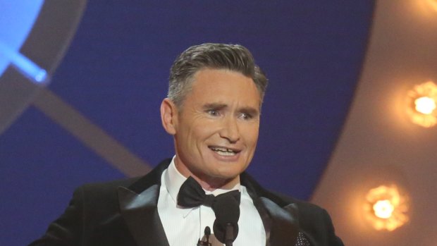 Logies host Dave Hughes.