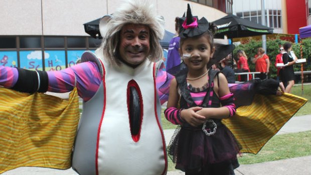 Children at the Royal Children's Hospital celebrated Halloween today.