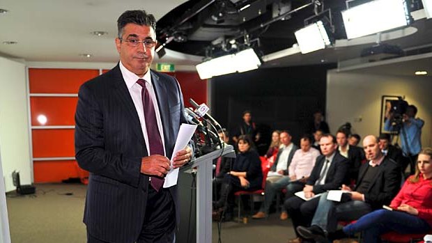 Essendon has personally targeted AFL CEO Andrew Demetriou.