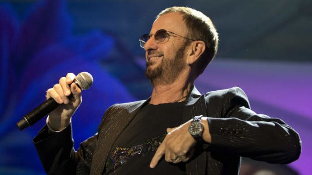 Ringo Starr in his first Australian show since 1964.