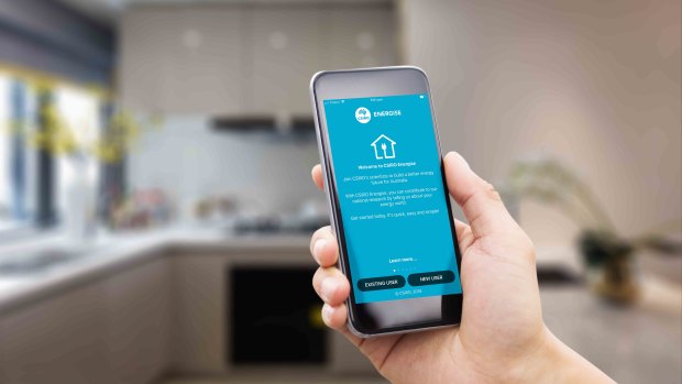 The CSIRO's Energise app crowd sources information to understand how Australians use energy at home.