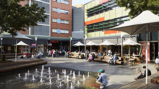 Rouse Hill Town Centre in Sydney, which is now considered a 'pretty decent development'.