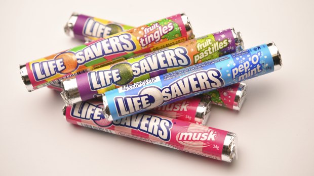 About 20 million packs of Life Savers are sold every year, according to Darrell Lea.