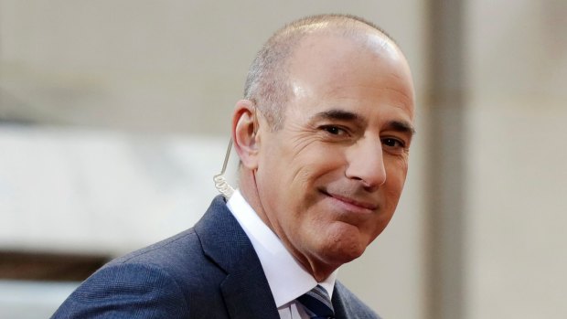 Matt Lauer, former co-host of the NBC's "Today" show. 