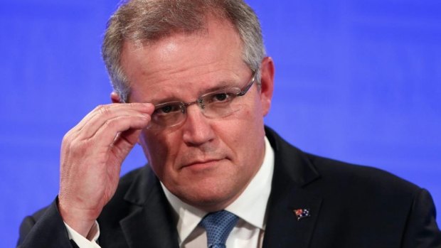 Treasurer Scott Morrison did his best to explain the proposed tax cuts.
