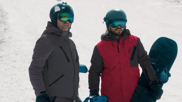 James Horstman (left) is the founder of snow brand Drifa.