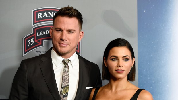 Channing Tatum and Jenna Dewan in November last year.