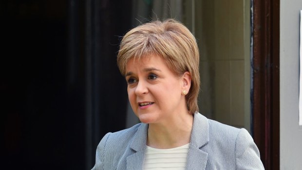 Scotland's First Minister Nicola Sturgeon.