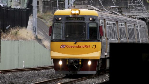 Queensland Rail train.