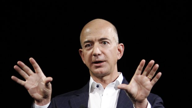 Jeff Bezos, CEO and founder of Amazon.