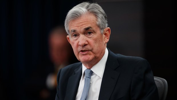 US Federal Reserve chairman Jerome Powell.