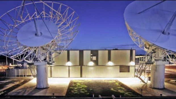 The NBN satellite station near Roma, Queensland.