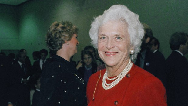 Barbara Bush om 1984.