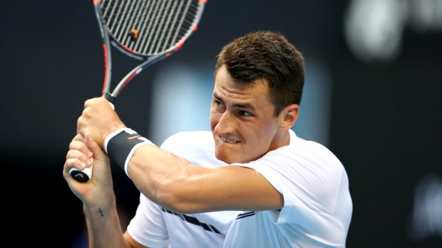 Bernard Tomic has continued his good form on clay.