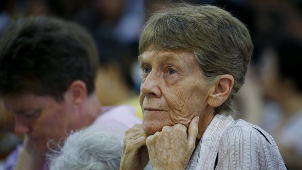 "I'm disappointed, but that's the order": Australian Catholic nun Sister Patricia Fox.