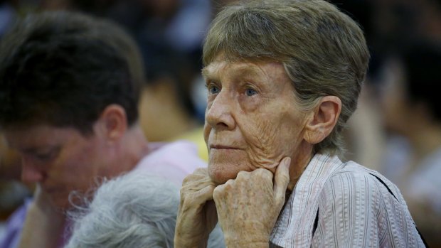 "I'm disappointed, but that's the order": Australian Catholic nun Sister Patricia Fox.