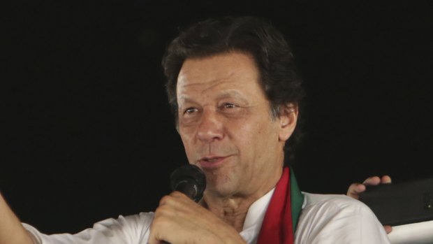 Pakistani politician Imran Khan
