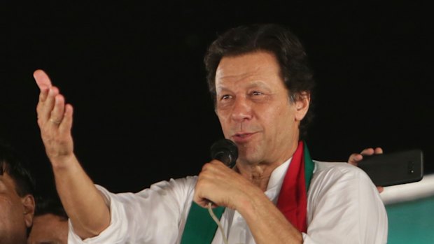 Pakistani politician Imran Khan